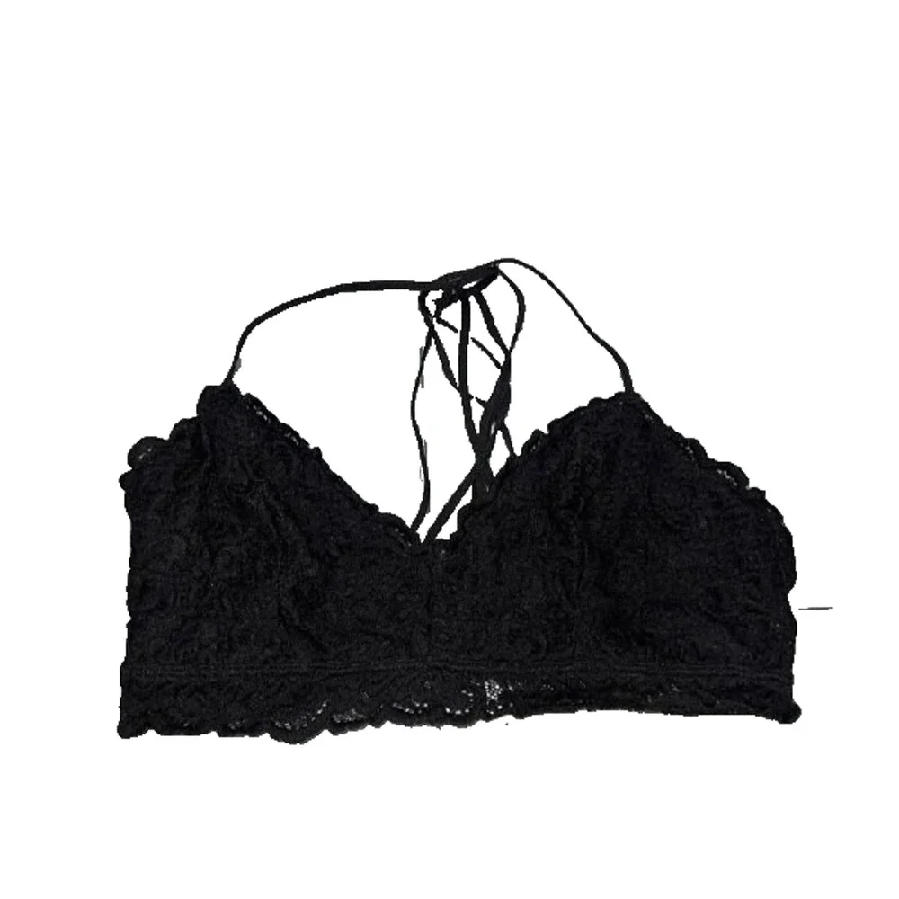 Wishlist Lace Bralette top bra Black Medium A005857